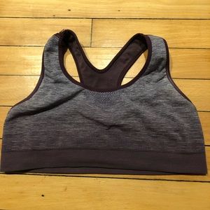 S Smartwool Merino Wool Sports Bra, Purple